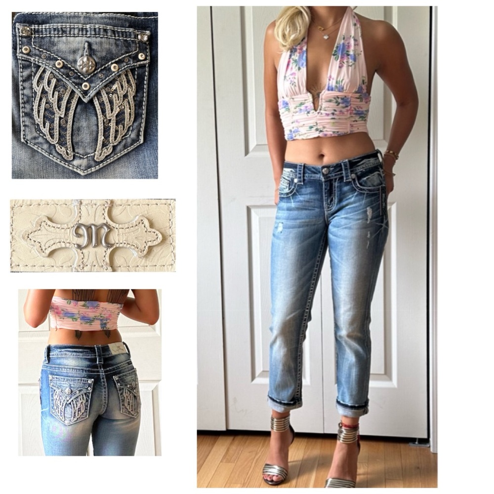 NWT MISS ME CAPRI JEANS - Picture 3 of 14